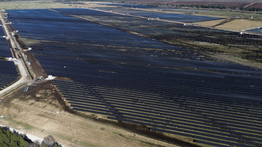 Risti energiapark metsa servas droonivaates